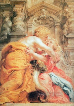 Pedro Pablo Rubens Painting - paz y abundancia Peter Paul Rubens